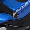 Embouts de Guidon inox R&G Racing GSX-S 1000 2021-2024, GSX-S 950 2021-2025, GSX-S GT 1000 2022-2024