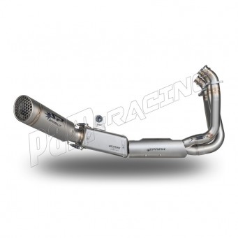 Ligne complète racing inox/titane Tiger Sport 660 2022-2025, Trident 660 2021-2025 SPARK