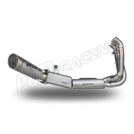 Ligne complète homologuée silencieux Grid-O Tiger Sport 660 2022-2024, Trident 660 2021-2024 SPARK