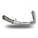 Ligne complète homologuée silencieux Grid-O Tiger Sport 660 2022-2024, Trident 660 2021-2024 SPARK