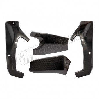 Protections de cadre et bras oscillant carbone ZX6R 2009-2016, ZX6R 636 2013-2025