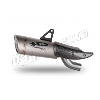 Silencieux Grid-O titane homologué Euro5 SPARK Speed Triple 1200RS/RR 2021-2024