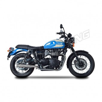 Double Silencieux racing Trumpet SPARK Bonneville T100 2005-2016