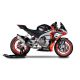 Ligne complète titane racing silencieux Konix Evo SPARK RS 660/Tuono 660 2020-2026
