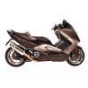 Ligne complète homologuée inox/titane silencieux FORCE  Spark T-Max 500 2008-2011
