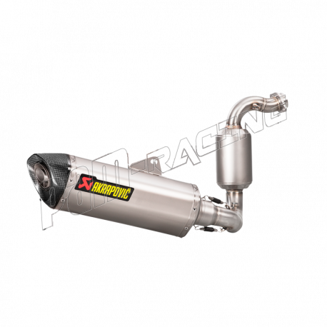 Ligne d'échappement homologuée inox Akrapovic G310R, G310GS 2017-2024