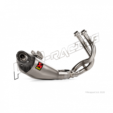 Ligne d'échappement homologuée inox/titane Akrapovic Ninja 650, Z650 2017-2020