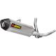 Ligne d'échappement racing titane Akrapovic VSTORM 650 2017-2024