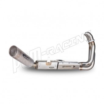 Ligne complète homologuée inox/titane silencieux Grid-O MT-09 2021-2025, XSR900 2022-2025 SPARK 