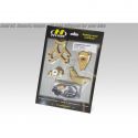 Kit de fixation pour amortisseur de direction HYPERPRO MT-09 2021-2023, XSR900 2022-2026