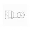 Chicane dB-Killer pour collecteur SPARK GDU8515