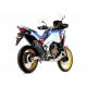 Silencieux ARROW Sonora embout carbone homologué CRF1100L Africa Twin 2020-2023