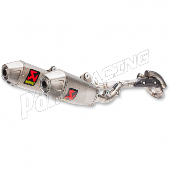 Ligne d'échappement racing titane Akrapovic CRF450R 2017-2019