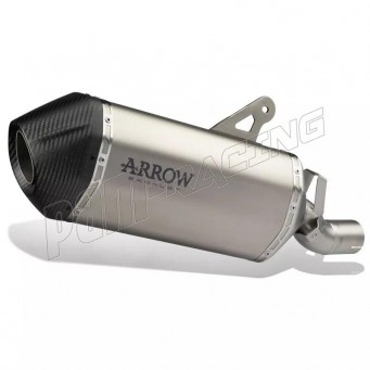 Silencieux ARROW Sonora embout carbone homologué Tuareg 660 2022-2025