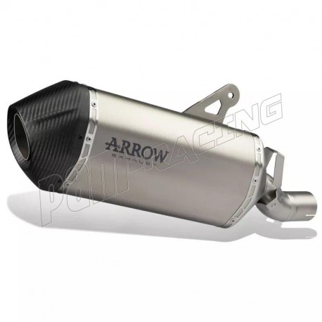 Silencieux ARROW Sonora embout carbone homologué Tuareg 660 2022-2025