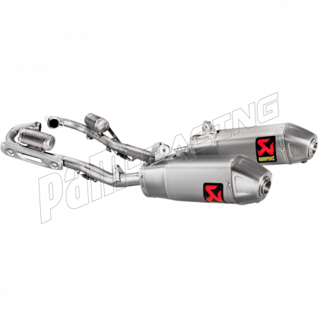 Ligne d'échappement évolution titane Akrapovic CRF250R 2018-2021