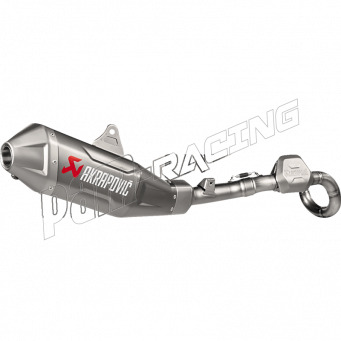 Ligne d'échappement évolution titane Akrapovic CRF250R 2022-2024