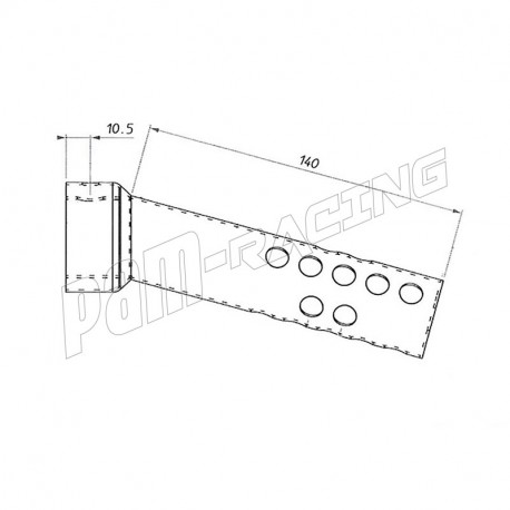 Chicane dB-Killer pour silencieux EVO3 et Megaphone SPARK