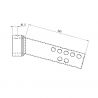 Chicane dB-Killer pour silencieux EVO3 et Megaphone SPARK