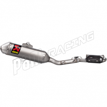 Ligne d'échappement évolution titane Akrapovic KX250F 2017-2020, KX250/XC 2021-2024