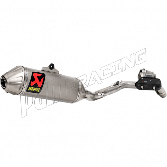 Ligne d'échappement évolution titane Akrapovic KX450F 2019-2020, KX450/XC 2021-2023