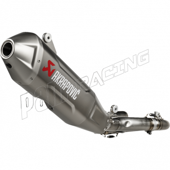 Ligne d'échappement évolution titane Akrapovic YZ250F 2024