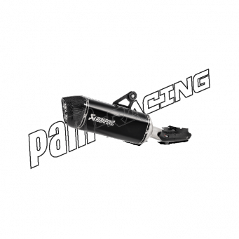 Silencieux titane noir adaptable Slip-On Akrapovic pour R1250GS/Adventure 2019-2023