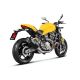 Silencieux titane/carbone Akrapovic Monster 821, Monster 1200/S/R 2017-2020