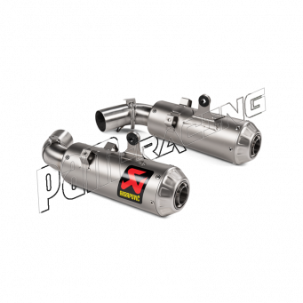 Double silencieux titane Akrapovic Hypermotard 950/SP 2019-2024