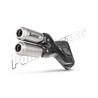 Double silencieux titane Akrapovic Multistrada 950 2017-2020, Multistrada 1200/1260 Enduro 2017-2020 