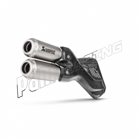 Double silencieux titane Akrapovic Multistrada 950 2017-2020, Multistrada 1200/1260 Enduro 2017-2020 