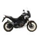 Silencieux ARROW Maxi Race-Tech embout carbone homologué CRF1100L Africa Twin 2020-2023