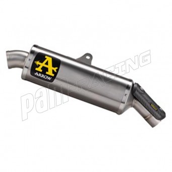 Silencieux Indy Race homologué avec embout inox ARROW Tuareg 660 2022-2025