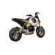 Silencieux carbone adaptable Akrapovic pour MSX/Grom 125 2021-2024