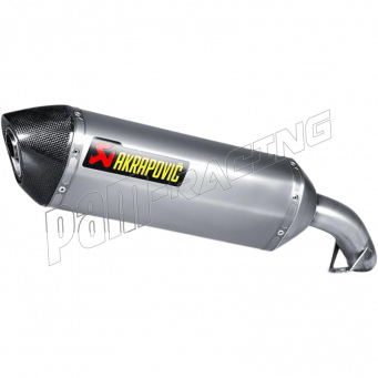 Silencieux titane/carbone Akrapovic pour VFR800F 2014-2016, VFR800X 2015-2016