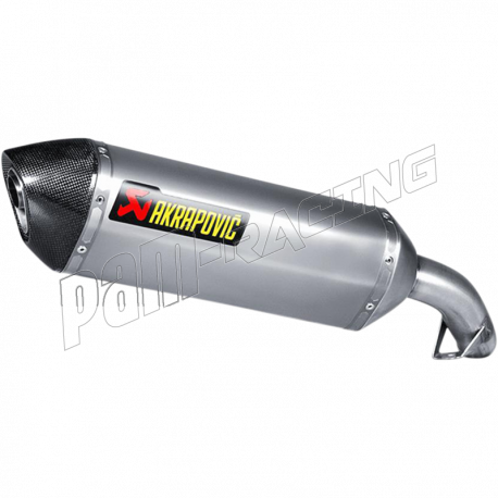 Silencieux titane/carbone Akrapovic pour VFR800F 2014-2016, VFR800X 2015-2016