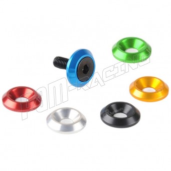Rondelle aluminium pour vis à tête conique Lightech