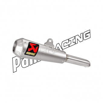 Silencieux titane Akrapovic pour Ninja 125/Z125 2019-2024, Z250/Ninja 250 SL 2015-2017