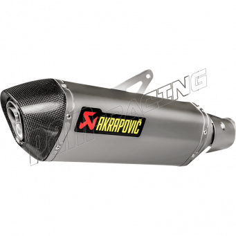 Silencieux titane/carbone AKRAPOVIC Ninja 400 2018-2024, Z400 2019-2024