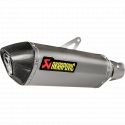 Silencieux titane/carbone AKRAPOVIC Ninja 400 2018-2024, Z400 2019-2024