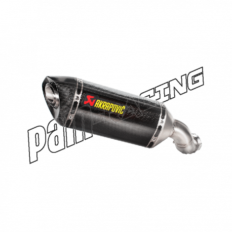 Silencieux AKRAPOVIC carbone Z900 2017-2019, Z900 A2 2018-2024