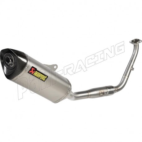 Ligne d'échappement racing inox/titane Akrapovic MT-125 2021-2025, YZF-R125 2019-2025