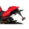 Support de plaque PUIG Panigale 1000 V4R/S/Speciale 2023, Panigale 1100 V4/S 2018-2021, Panigale V4 SP2 2022-2023