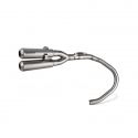 Double silencieux titane Akrapovic Monkey 2019-2025