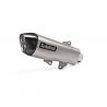 Silencieux titane/carbone Akrapovic X-Max 400 2018-2020