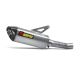 Raccord titane Akrapovic Monster 821 2014-2017, Monster 1200/S/R 2017-2020