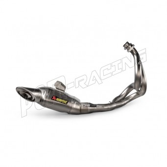 Ligne d'échappement homologuée inox/titane Akrapovic Ninja 650 2023-2024, Z650 2021-2024