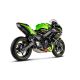 Ligne d'échappement homologuée inox/titane Akrapovic Ninja 650 2023-2024, Z650 2021-2024