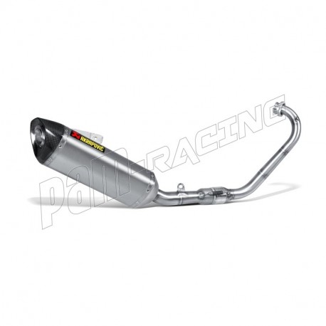 Ligne d'échappement homologuée inox/titane Akrapovic MT-125 2014-2019, YZF-R125 2014-2018