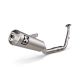 Ligne d'échappement racing inox/titane Akrapovic XSR125 2021-2024